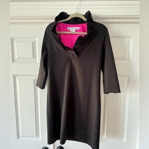 Gretchen Scott Ruffneck Dress